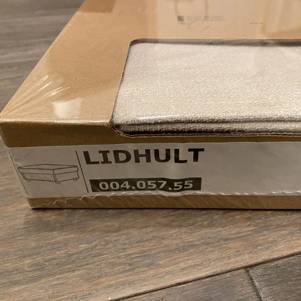 New ! IKEA LIDHULT Cover F/open End Section W/storage Gassebol Beige 004.057.55